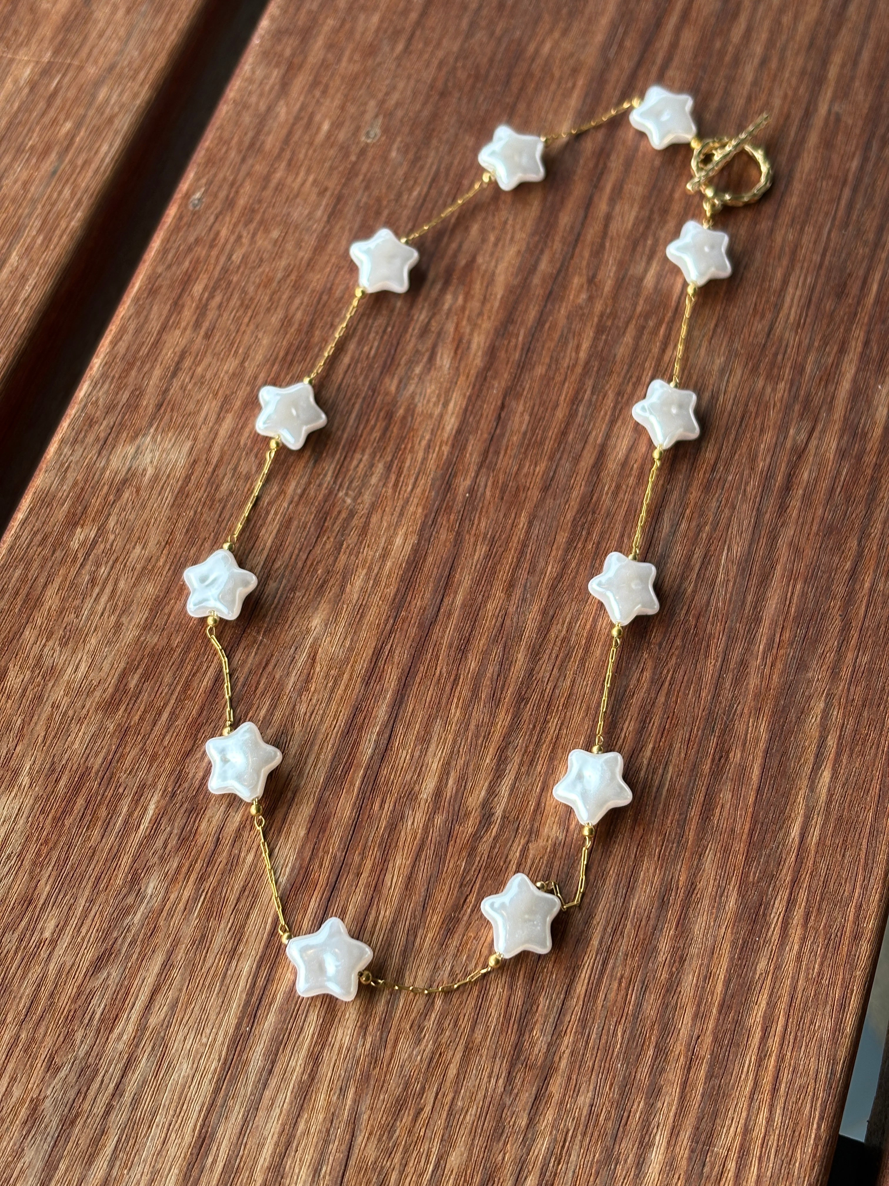 Star Pearl Necklace