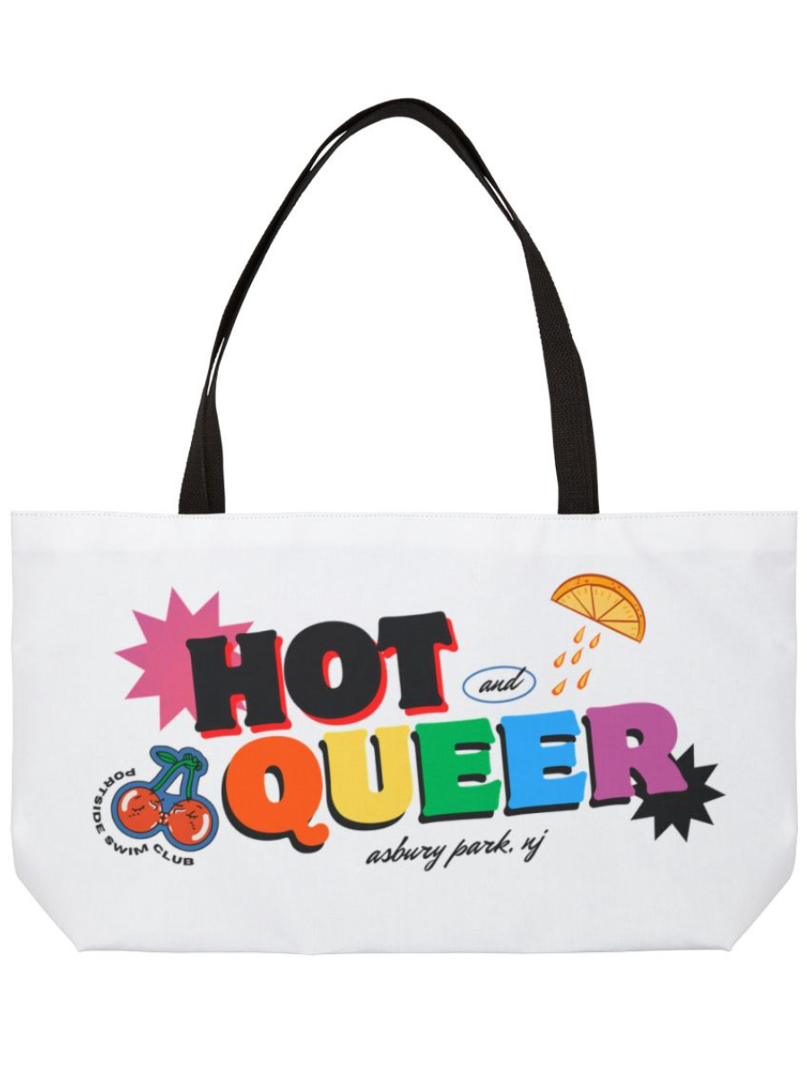 Hot and Queer Tote Bag
