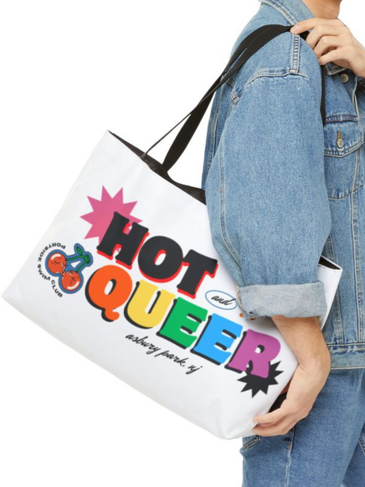 Hot and Queer Tote Bag
