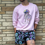 Tulum Unisex Trunks (Hibiscus)