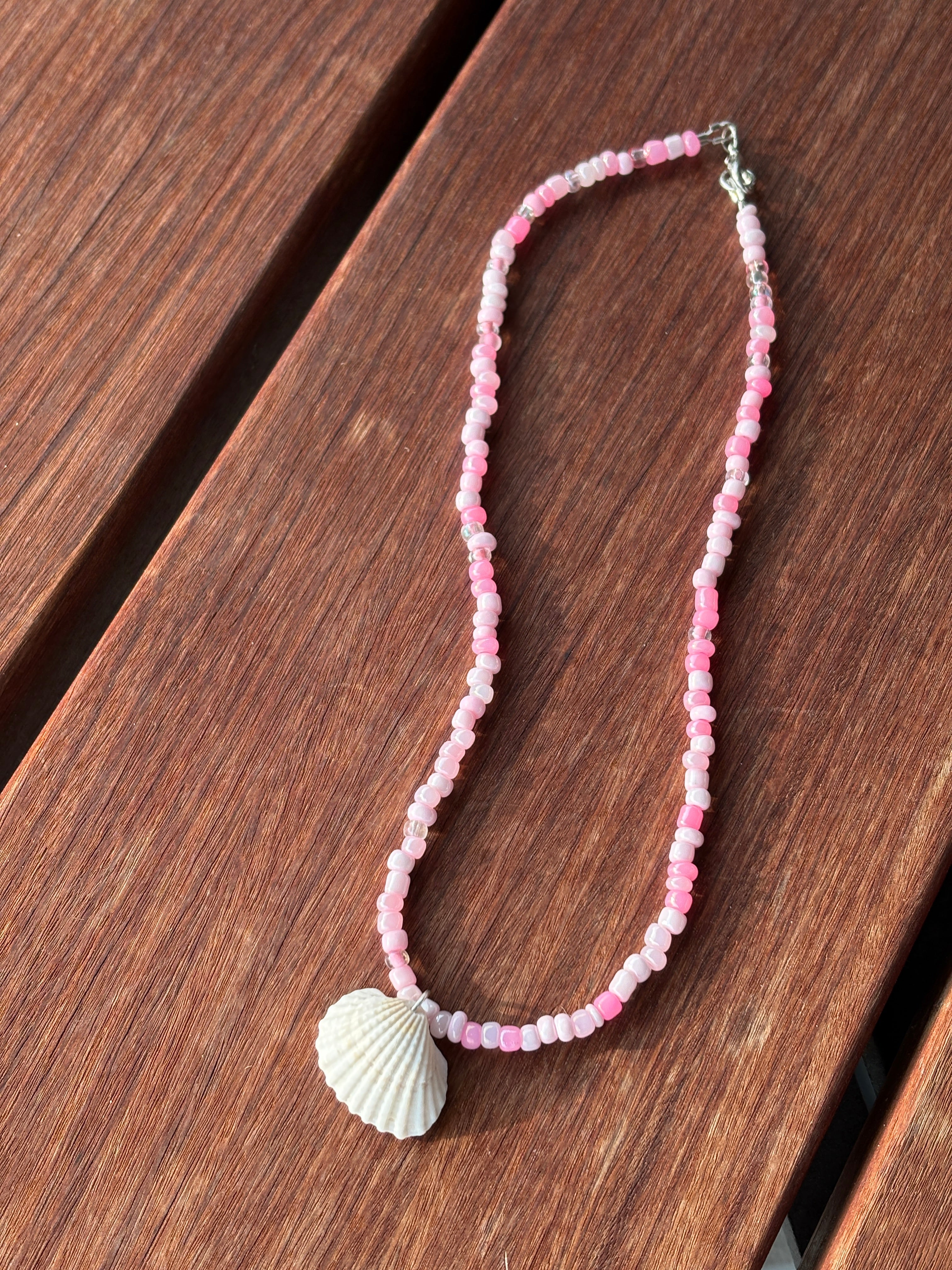 Beaded Shell Necklace