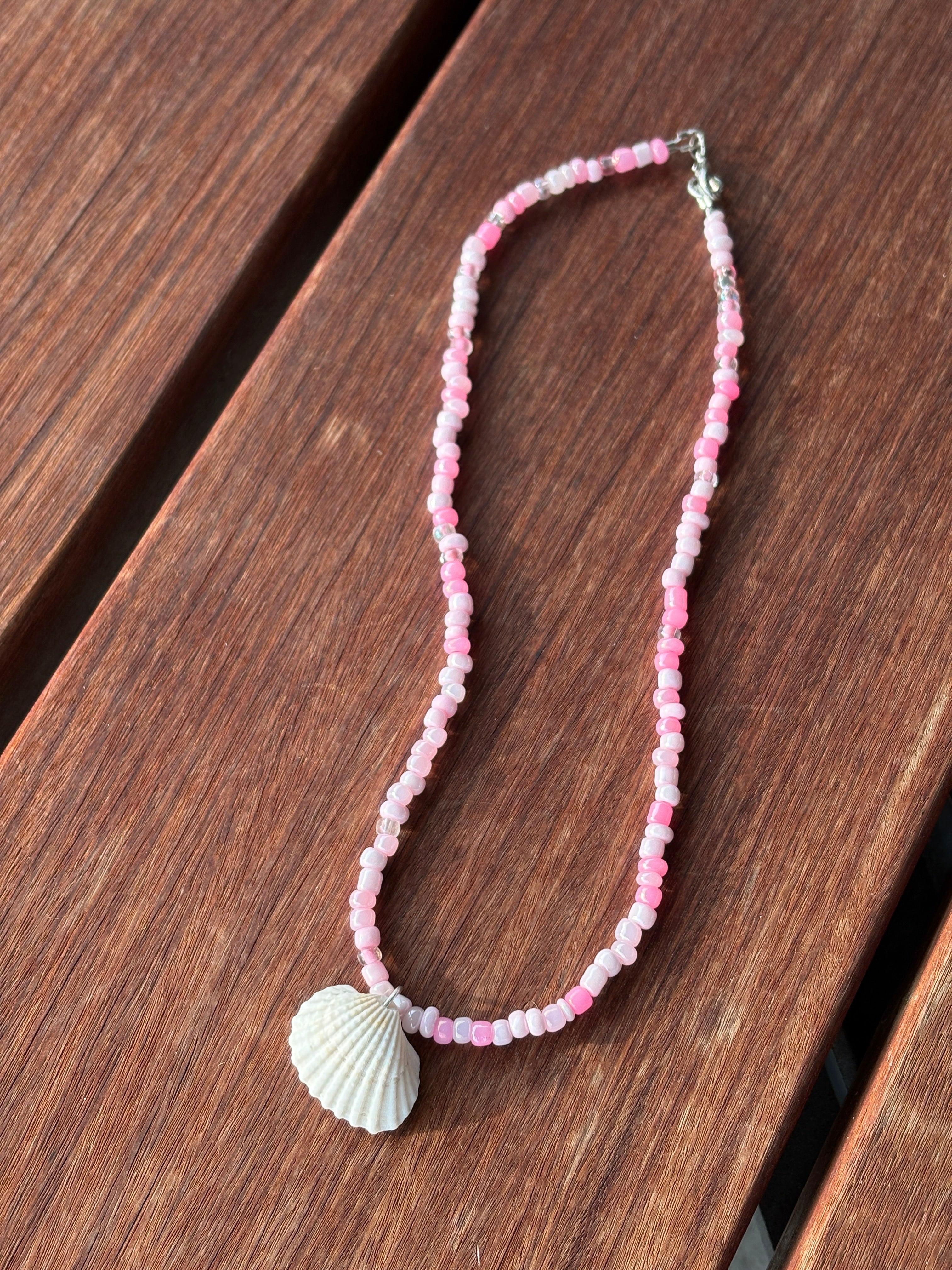 Beaded Shell Necklace