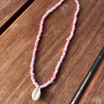 Beaded Shell Necklace