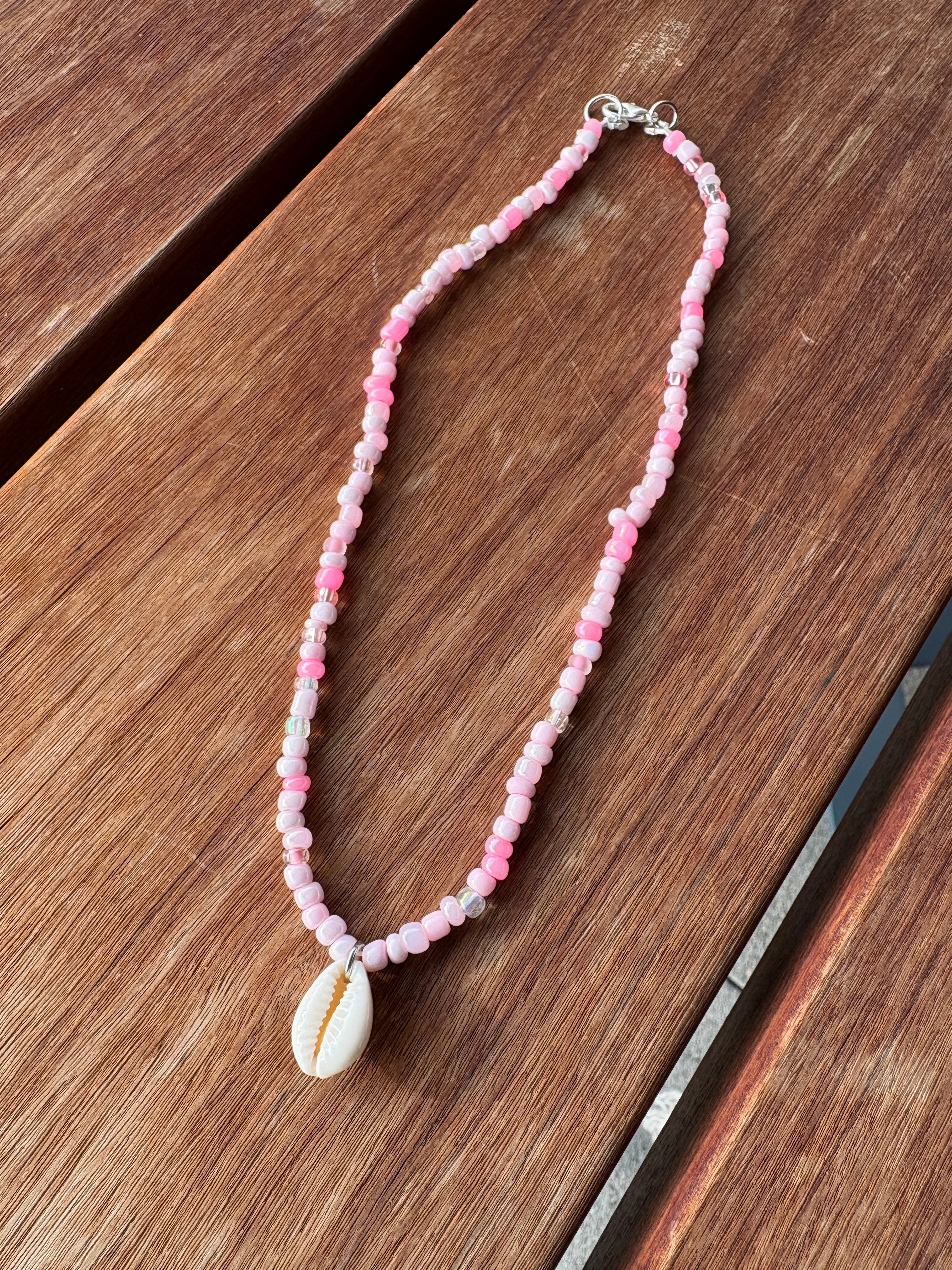 Beaded Shell Necklace