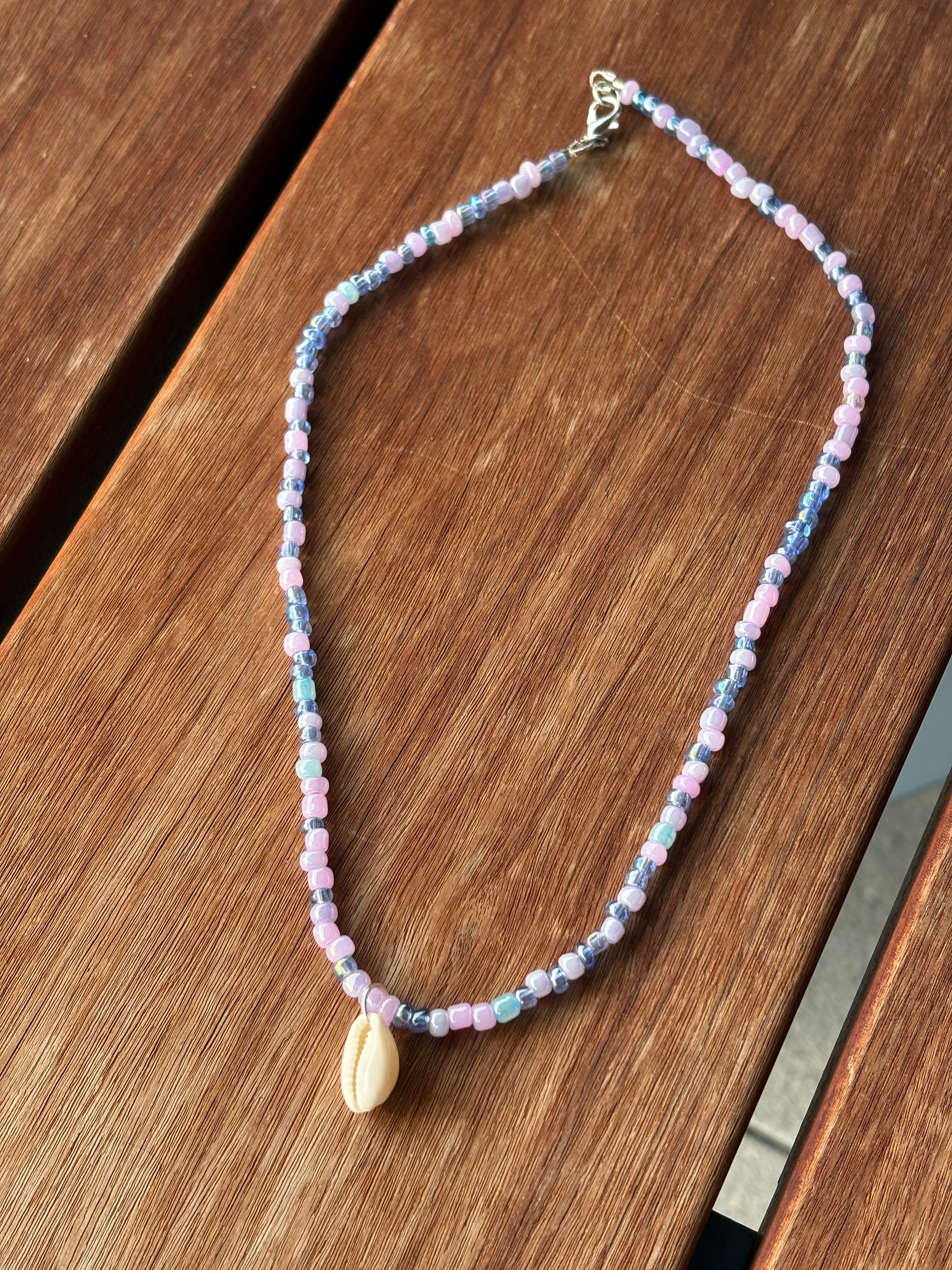 Beaded Shell Necklace