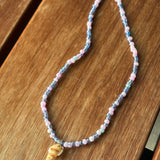 Beaded Shell Necklace