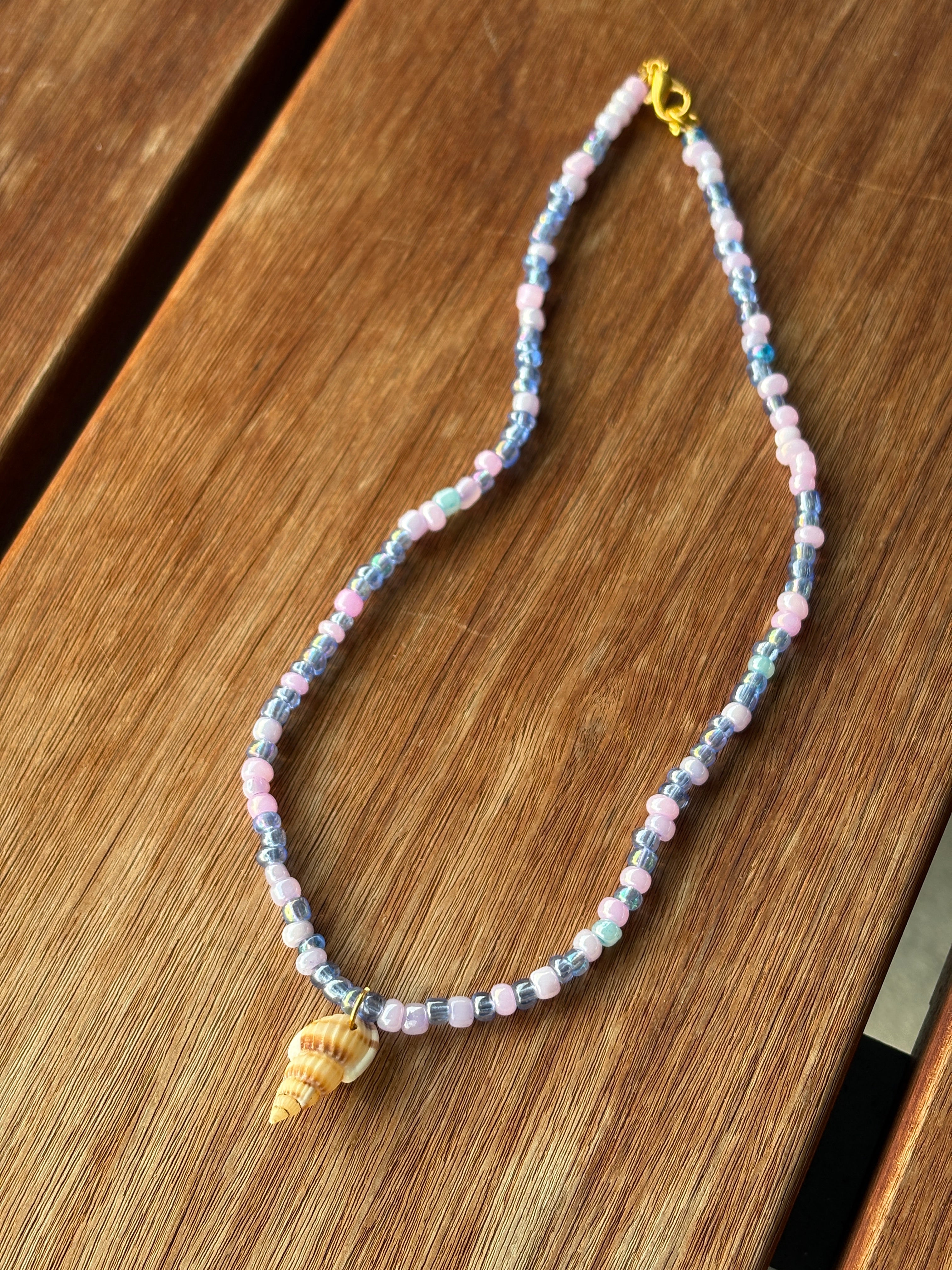 Beaded Shell Necklace