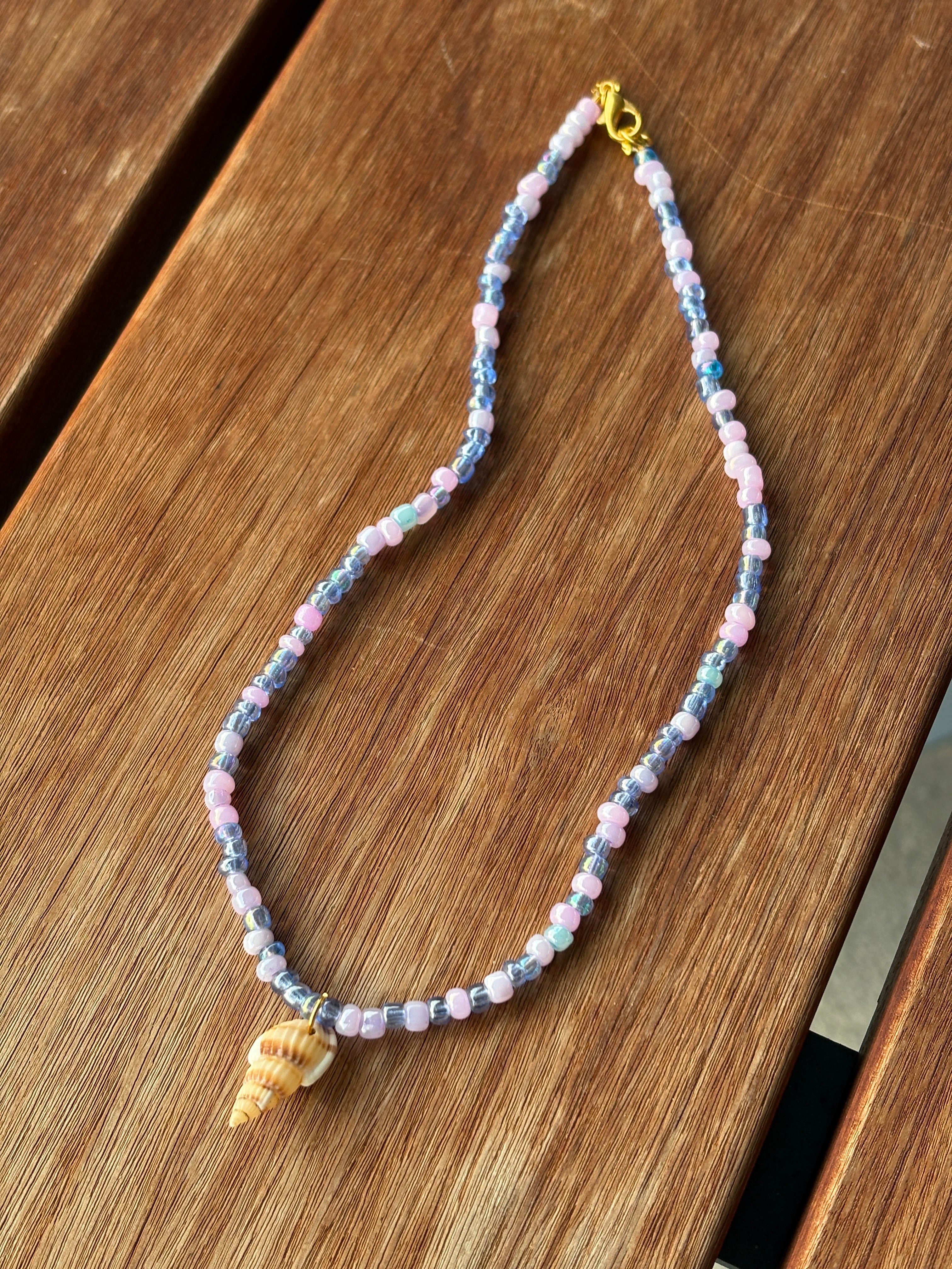 Beaded Shell Necklace