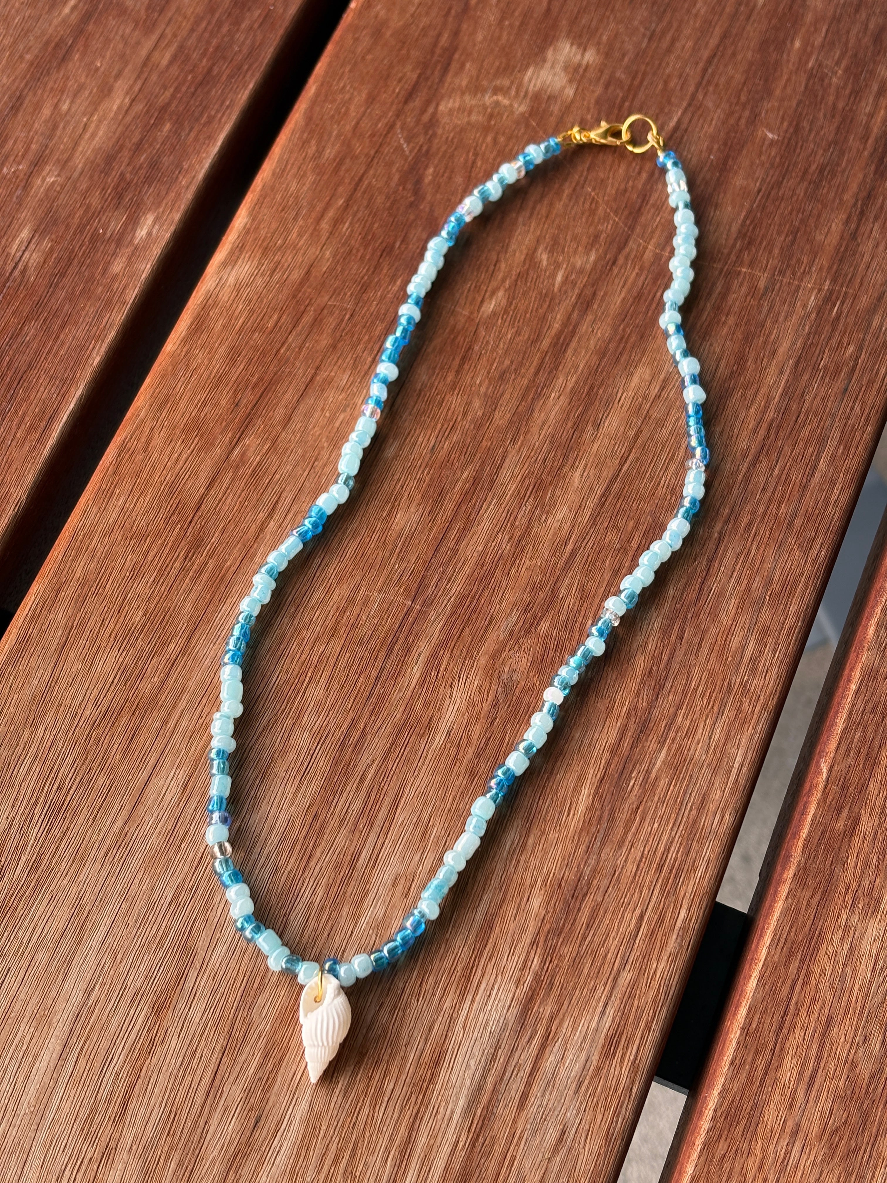 Beaded Shell Necklace