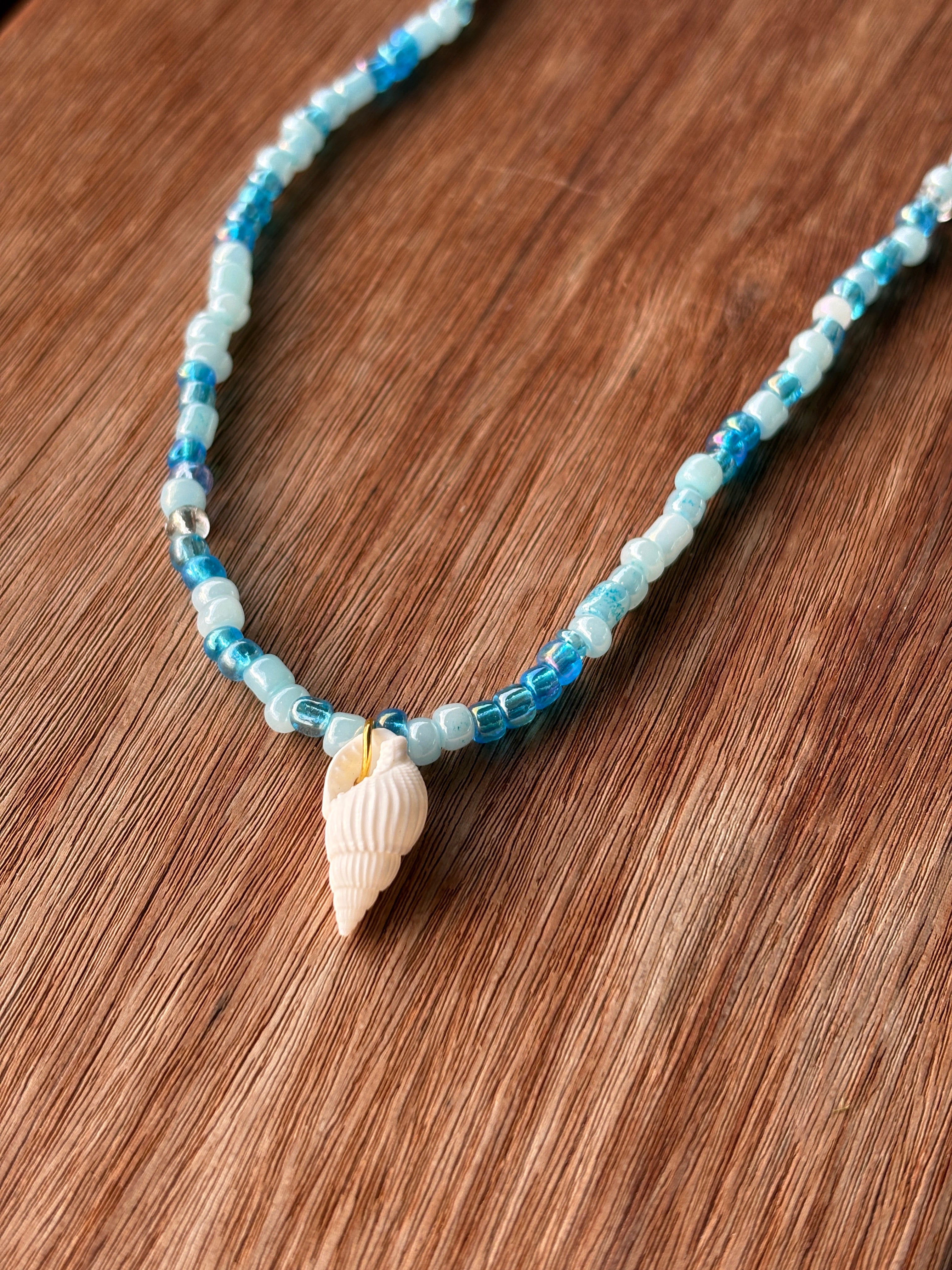 Beaded Shell Necklace
