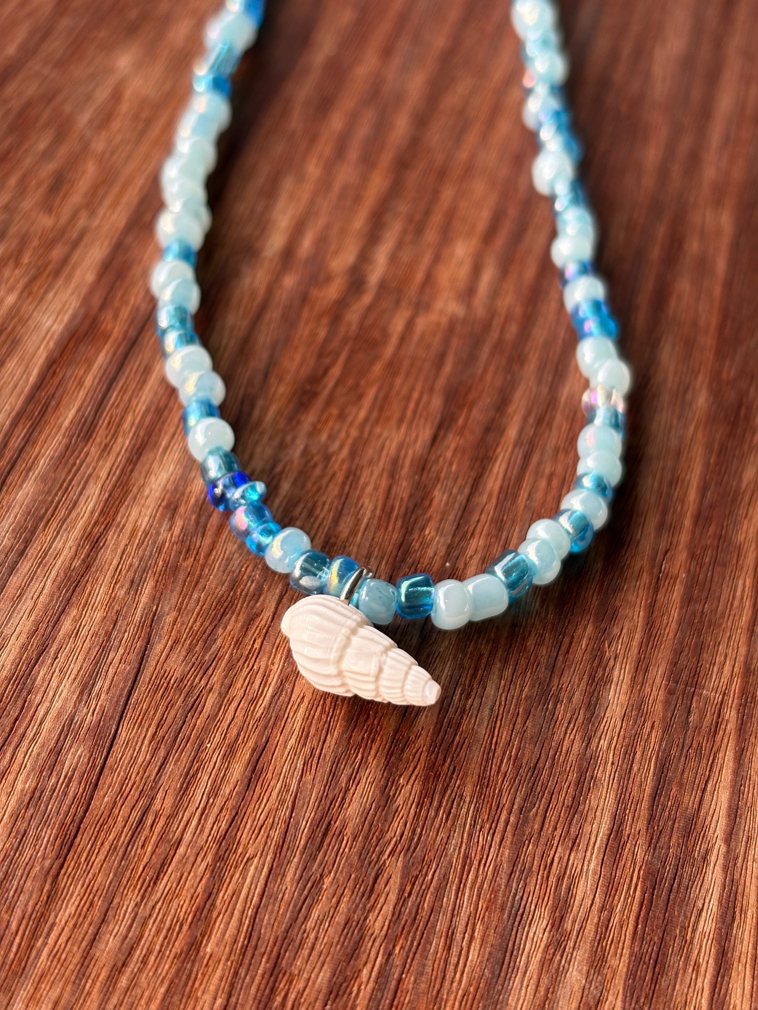 Beaded Shell Necklace