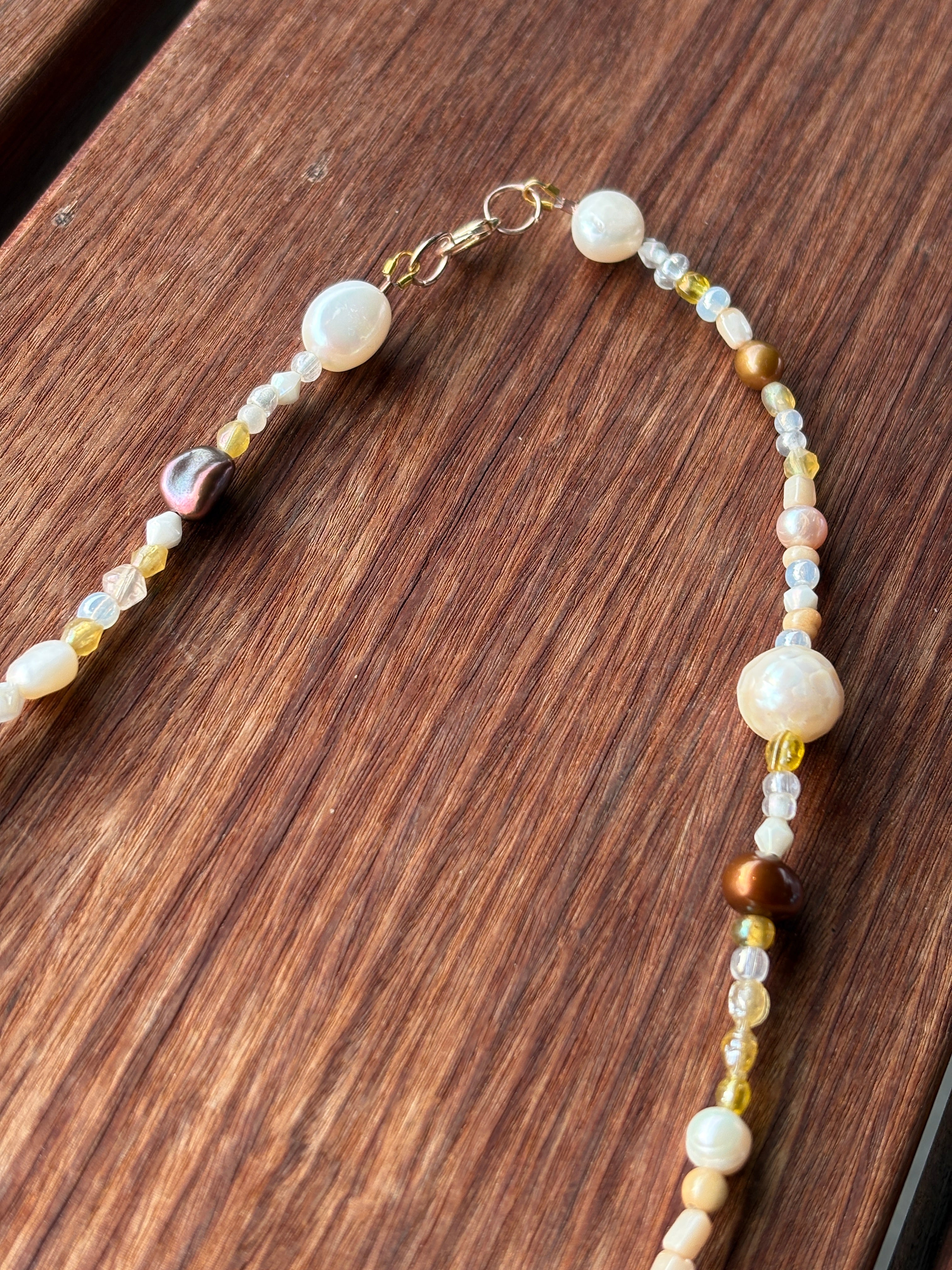 Pearl Beaded Necklace