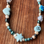 Blue Beaded Necklace