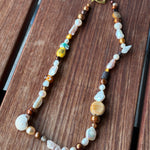 Neutral Beaded Necklace