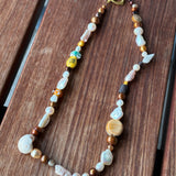Neutral Beaded Necklace