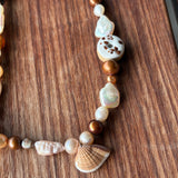 Neutral Beaded Necklace